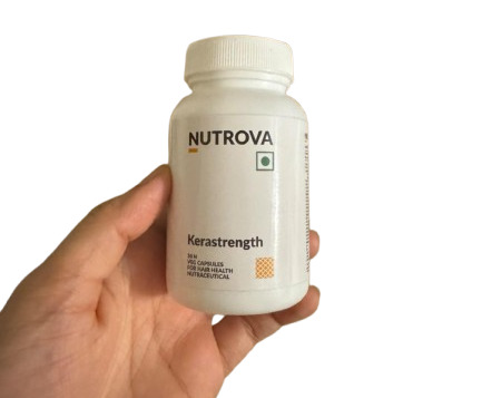You are currently viewing NUTROVA Kerastrength For Unisex (60 Capsules – Pack of 2) – Advanced Hair & Nail Nutrition