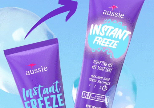 Aussie Instant Freeze Hair Gel with Jojoba Oil & Sea Kelp – 7 Ounce