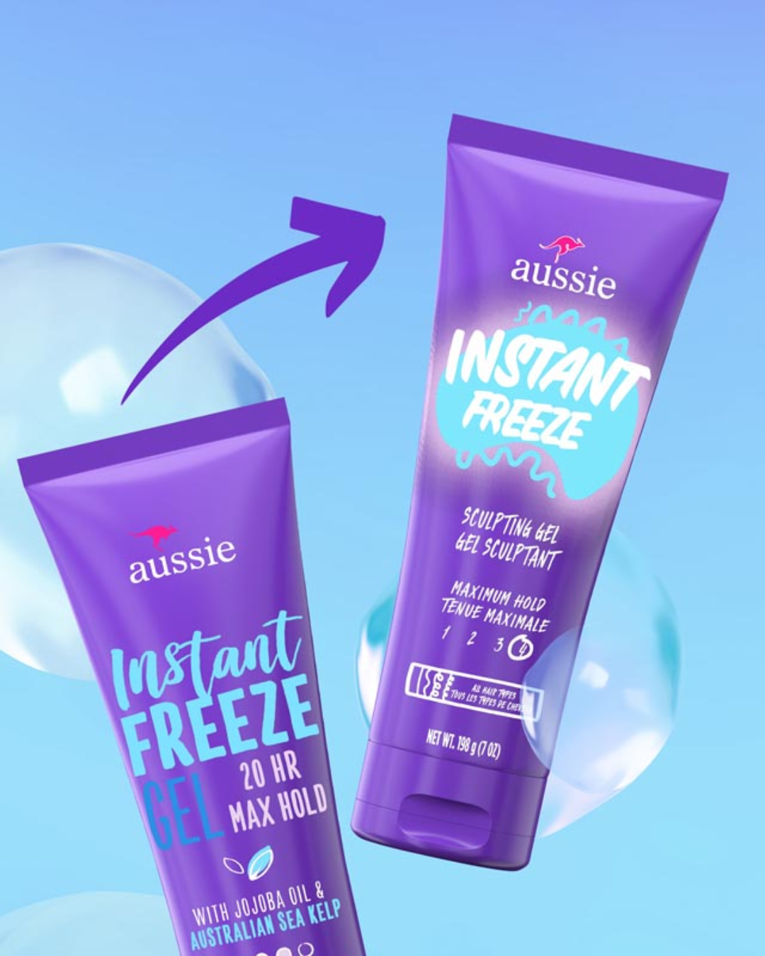 You are currently viewing Aussie Instant Freeze Hair Gel with Jojoba Oil & Sea Kelp – 7 Ounce