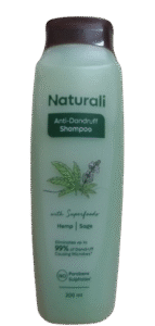 Read more about the article Naturali Anti Dandruff Shampoo with Sage & Salicylic Acid | No Sulphate No Paraben Shampoo